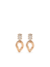 Dana Rebecca Designs 14kt Rose Gold Remi Florence Diamond Drop Earrings In Gold