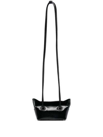 Marge Sherwood Mini Boat Shopper Shoulder Bag In Black