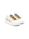 VERSACE GRECA LEATHER LOW-TOP trainers