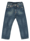 MM6 MAISON MARGIELA MID-RISE STRAIGHT-LEG JEANS