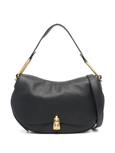 Coccinelle Medium Magie Shoulder Bag In Black