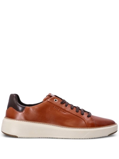 Cole Haan Grandprø Topspin Low-top Sneakers In Brown