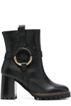 SEE BY CHLOÉ SEE BY CHLOÉ HANA HEELED BOOTS