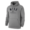 Nike Men's Baseball Pullover Hoodie In Grey