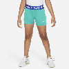 Nike Pro Big Kids' (girls') Shorts In Green