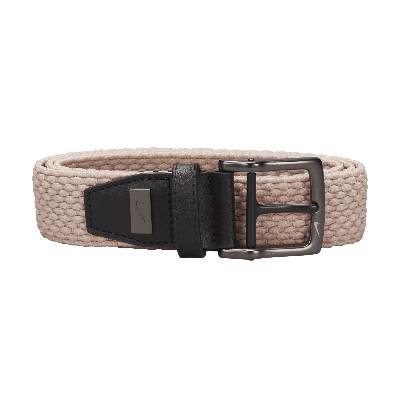 Nike Men's Stretch Woven Belt In Brown