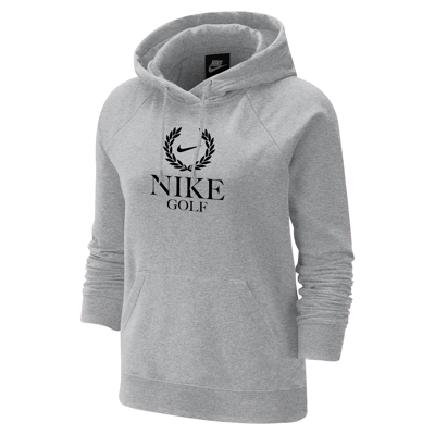 Nike Women's Golf Fleece Hoodie In Grey