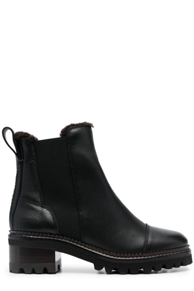 See By Chloé Mallory Boots In Black