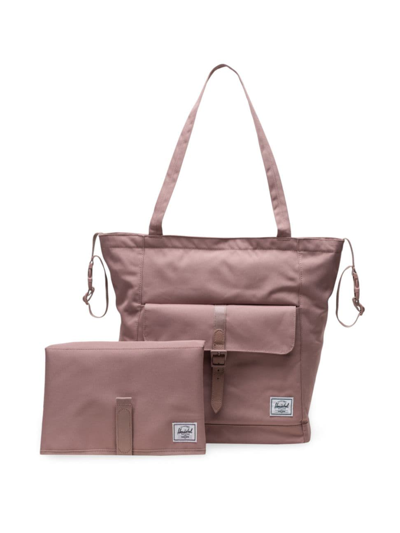 Herschel Supply Co Herschel Retreat Tote Diaper Bag In Ash Rose