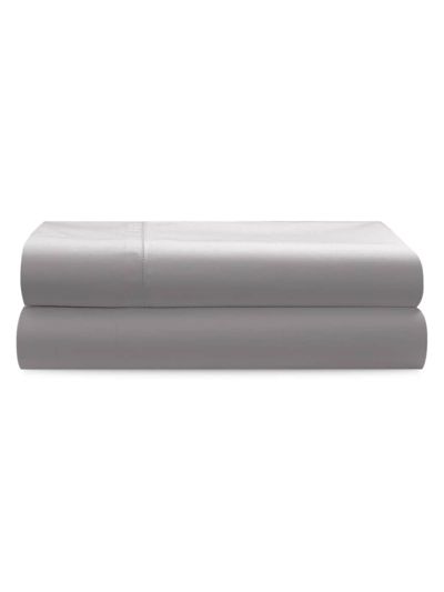 Ralph Lauren Organic Sateen 624-thread Count Sheet & Pillowcase Collection In True Platinum