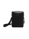 JIL SANDER MEN'S LID SMALL LEATHER CROSSBODY BAG