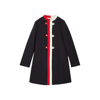GUCCI KIDS DOUBLE-BREASTED WOOL-BLEND COAT