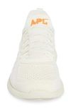 Apl Athletic Propulsion Labs Techloom Tracer Knit Training Shoe In Pristine / Orange