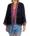 JOHNNY WAS STAR DANICA KIMONO IN BLACK