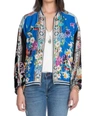 JOHNNY WAS MIZUMI REVERSIBLE BOMBER JACKET IN MULTI