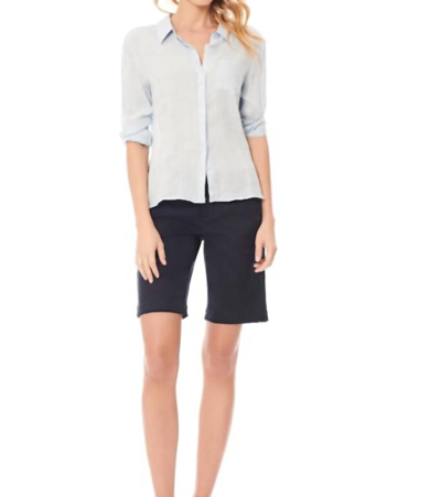 Ecru Nash Bermuda Short In Navy In Blue