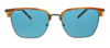 FERRAGAMO Ferragamo SF227S 086 Clubmaster Sunglasses
