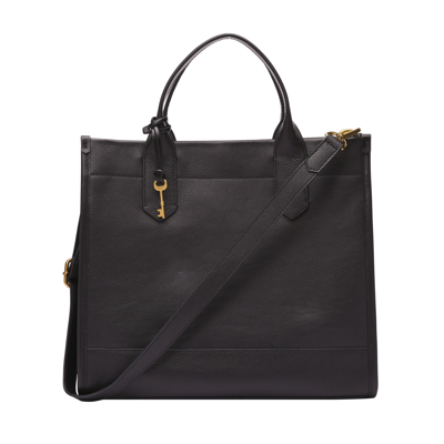 Fossil Women's Kyler Leather Tote In Black