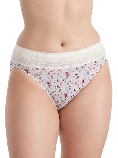 Warner's No Pinching. No Problems. Hi-cut Brief In Ivory Mist Petal