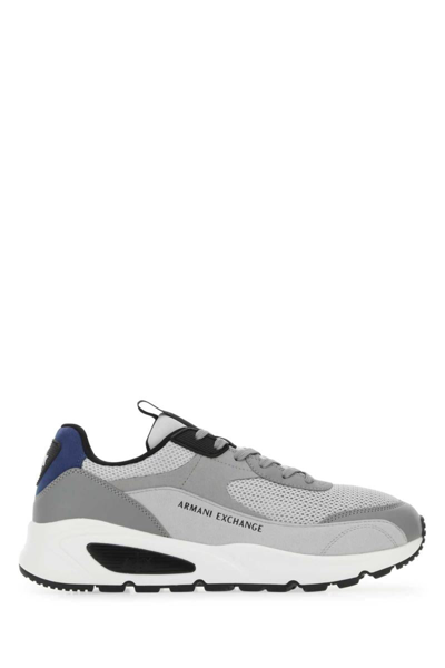 Armani Exchange Trainers-10 Nd  Male In Grey