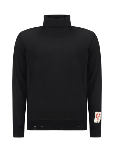 Golden Goose Turtleneck  In Nero