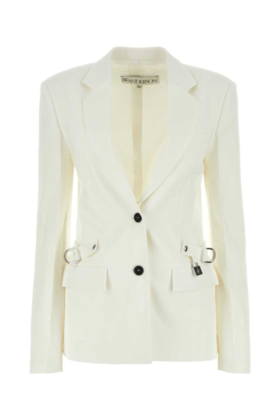 Jw Anderson Jackets And Vests In White