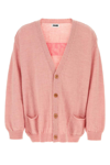 Magliano Man Cardigan Pink Size Xs Wool In Pink