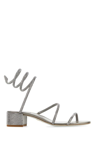 René Caovilla Rene Caovilla Sandals In Grey