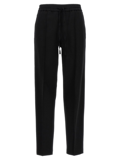 Twinset Wool Pants In Black