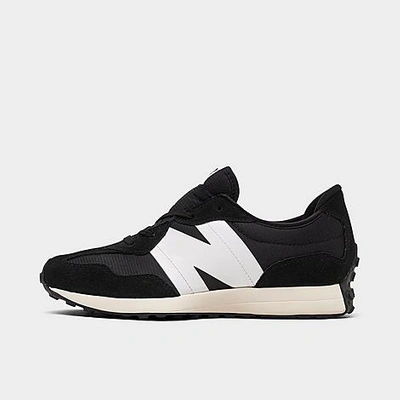 New Balance Big Kids 327 Casual Sneakers From Finish Line In Black/white