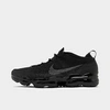 Nike Air Vapormax 2023 Flyknit Running Shoes Size 10.5 In Black/black/anthracite/black