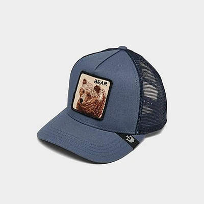 Goorin Bros The King Lion Trucker Men Hat (Slate Blue)