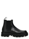 VERSACE GRECA BOOTS, ANKLE BOOTS BLACK