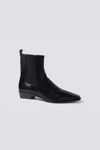 Jonathan Simkhai 35mm Lennon Leather Chelsea Boots In Black