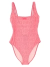 Versace Pink Dua Lipa Edition One-piece Swimsuit