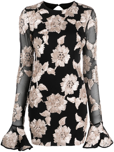 Rotate Birger Christensen Mini Dress In Black  