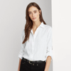 Ralph Lauren Linen Shirt In White