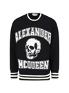 Alexander Mcqueen Alexander Mc Queen Skull Sweater In Black