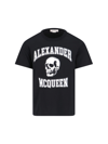 Alexander Mcqueen Alexander Mc Queen Skull T Shirt In Black