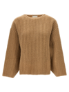 Loulou Studio Lola Sweater, Cardigans Beige In Beige