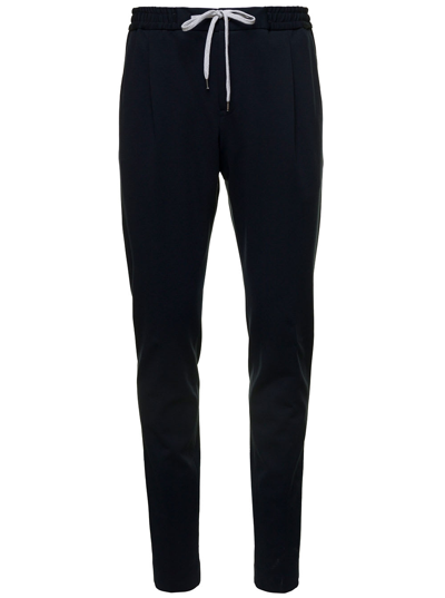 Pt01 Soft Jogger In Jersey In Navy