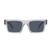 Prada Eyewear Square Frame Sunglasses In Trasparente