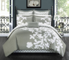 Chic Home Design Ayesha 11-piece Comforter Set In Gray