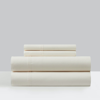Chic Home Design Ashlan 4 Piece Sheet Set Super Soft Solid Color With Piping Flange Edge Design In Neutral
