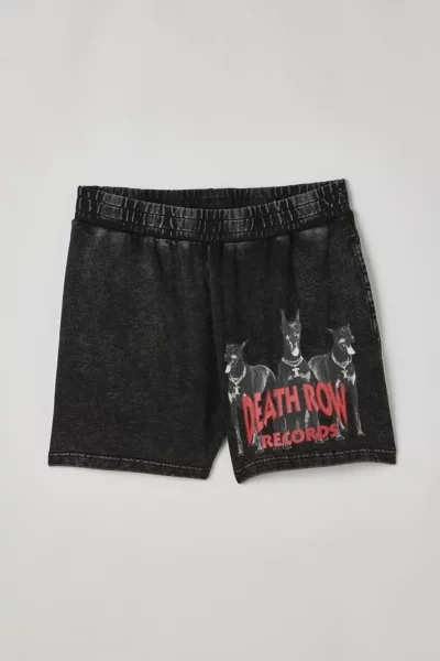 Urban Outfitters Death Row Records Uo Exclusive Sweat Short In Charcoal
