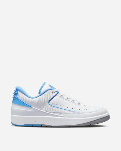 Nike Air Jordan 2 Retro Low Sneakers White / University Blue In Multicolor