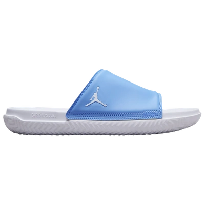 Jordan Men's  Play Slides In Univ Blue/white