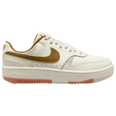 Nike Women's Gamma Force Casual Sneakers From Finish Line In Light Orewood/bronzine/sail