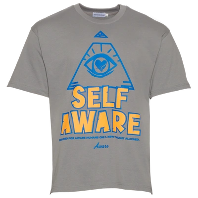 Aware Brand Mens  Self Aware T-shirt In Grey