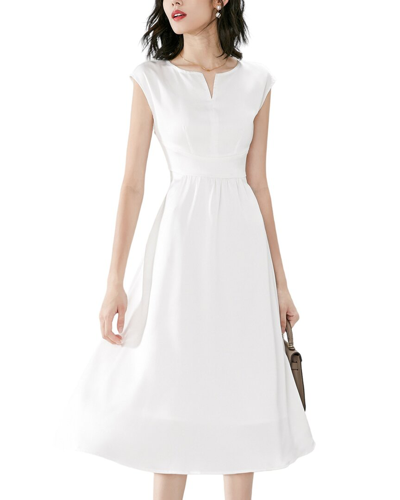 Onebuye Midi Dress In White